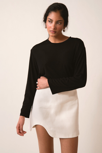 BERRY T-SHIRT MANCHES LONGUES NOIR