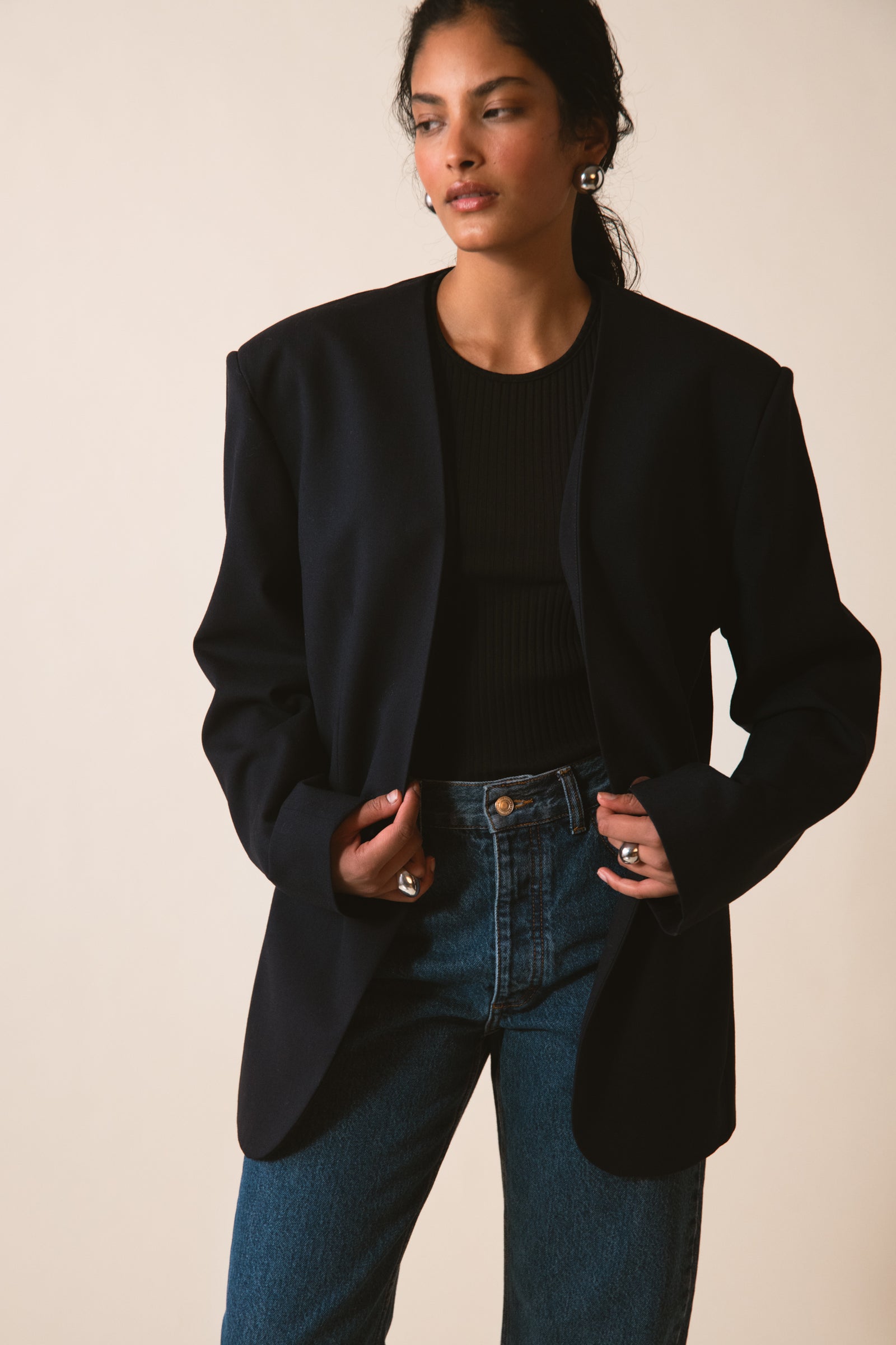 LOTTE JACKET NAVY
