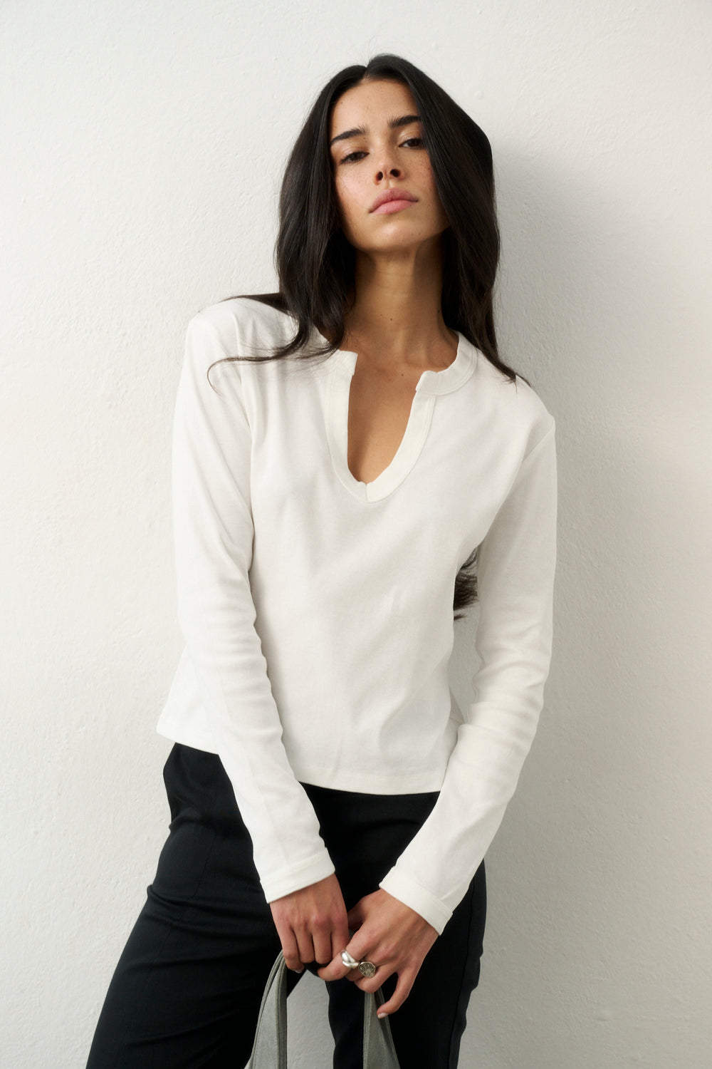 NICK LONGSLEEVE WHITE