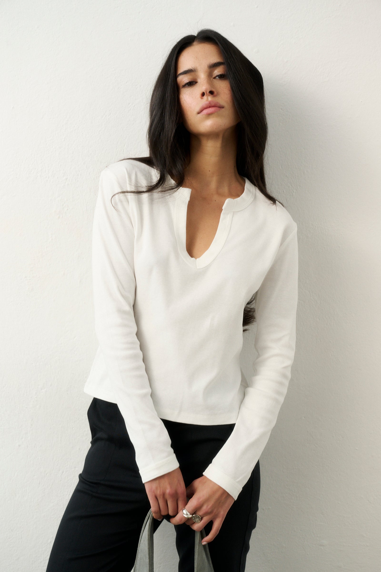 NICK LONGSLEEVE WHITE