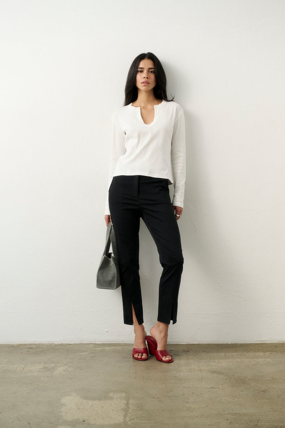 JJ CAPRI PANTS BLACK