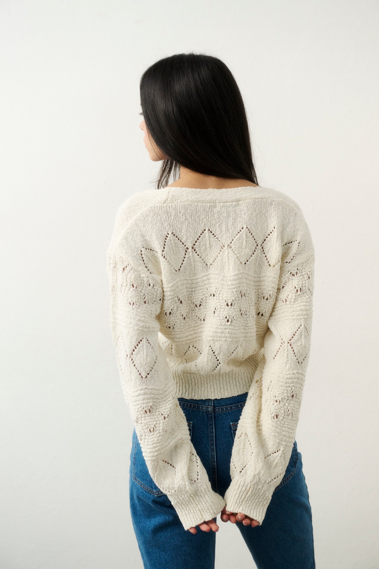 CARDIGAN BABY OFF WHITE