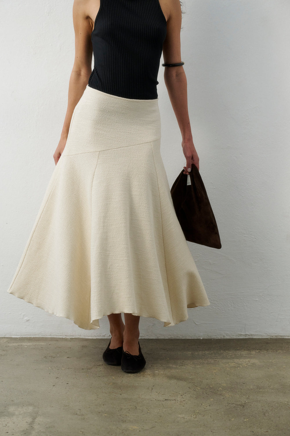 JUPE MAXI NAPLES ÉCRU
