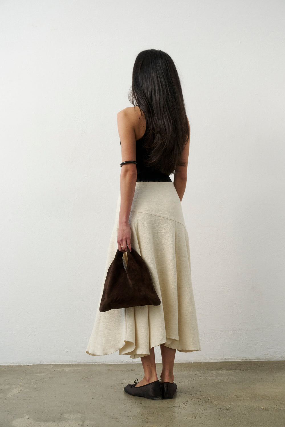 JUPE MAXI NAPLES ÉCRU