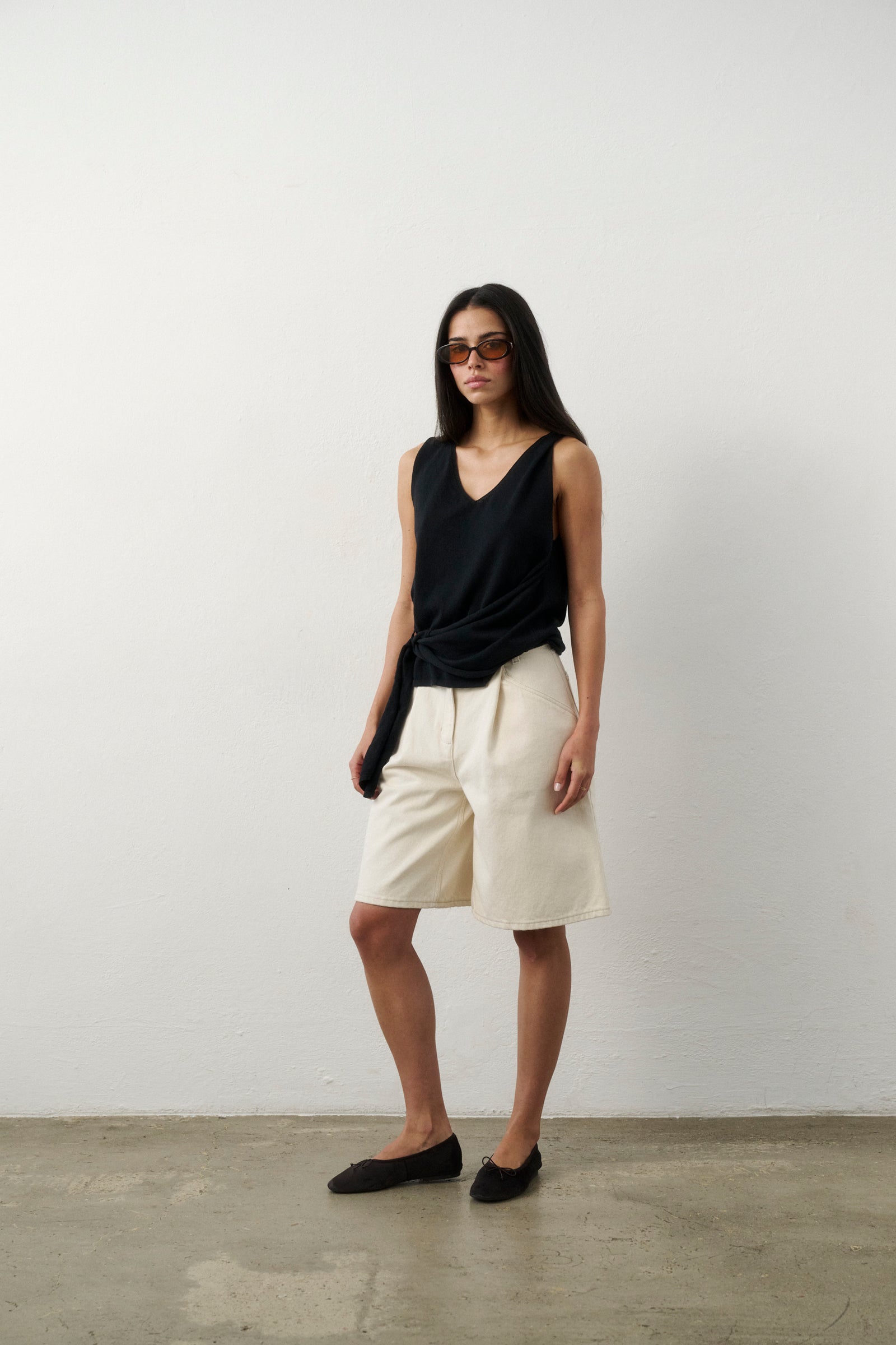 TOP DZIANINOWY ANSE BLACK
