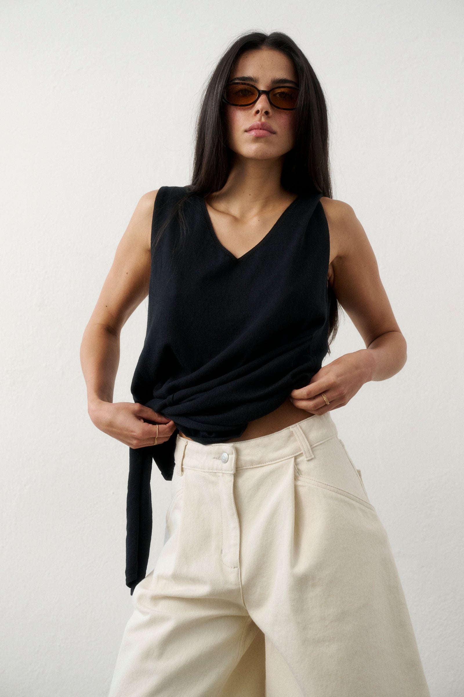 AZURE SHORTS ECRU