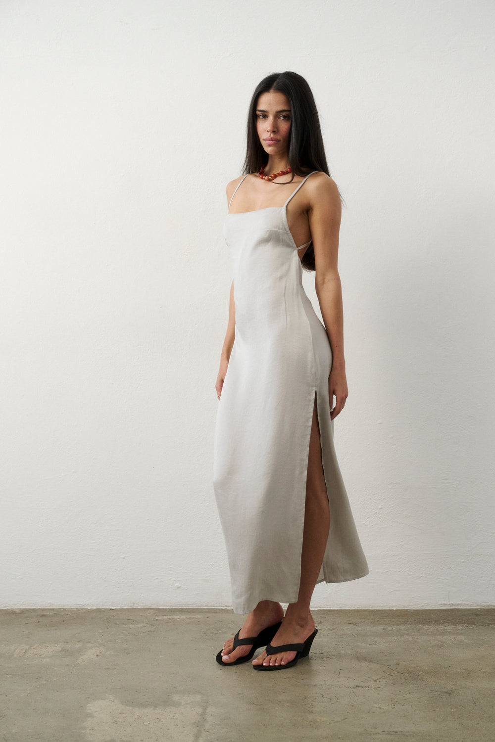 ROBE NOSARA ARGENT