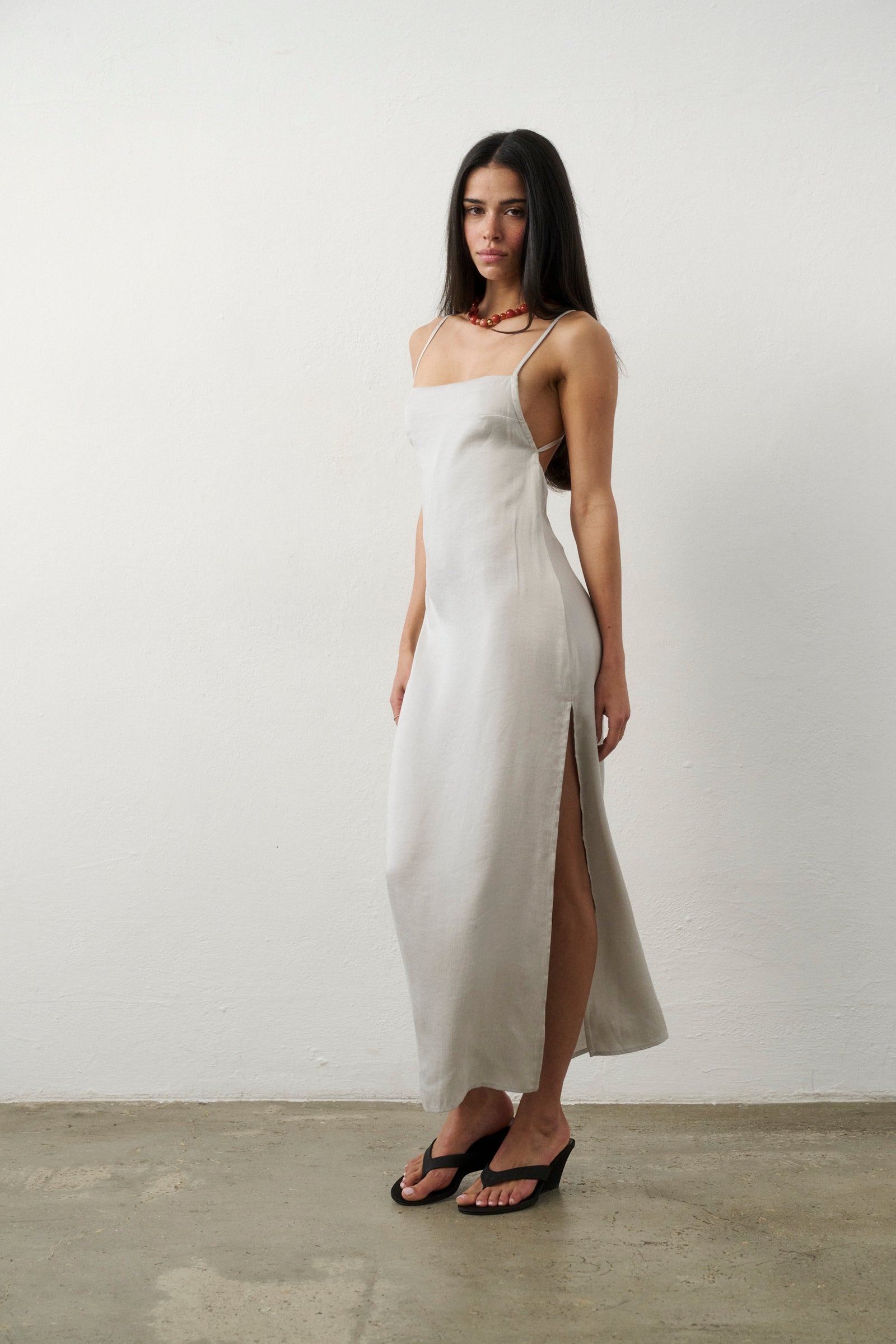 NOSARA DRESS SILVER