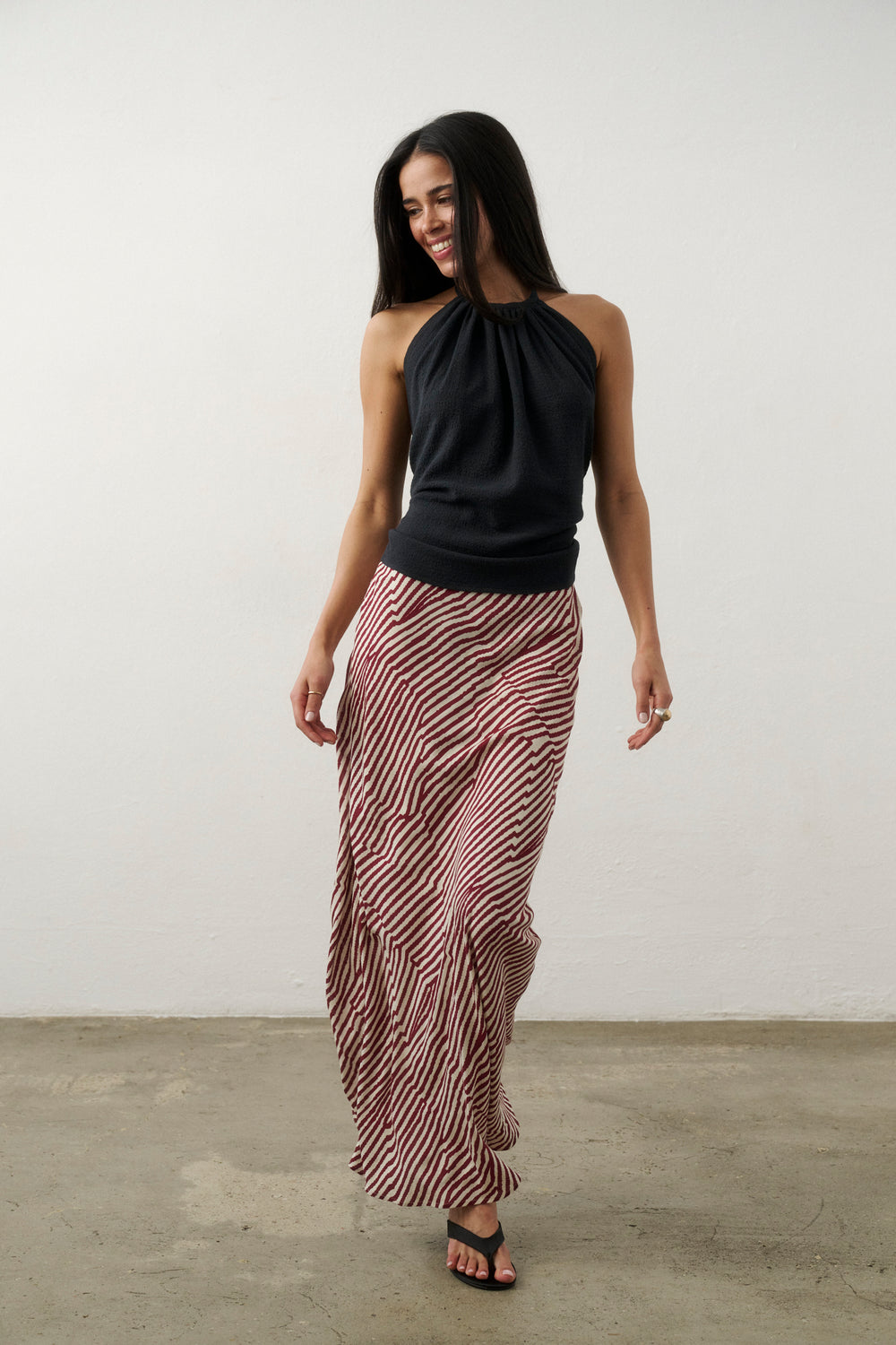 MARIE MAXI SKIRT BLACK