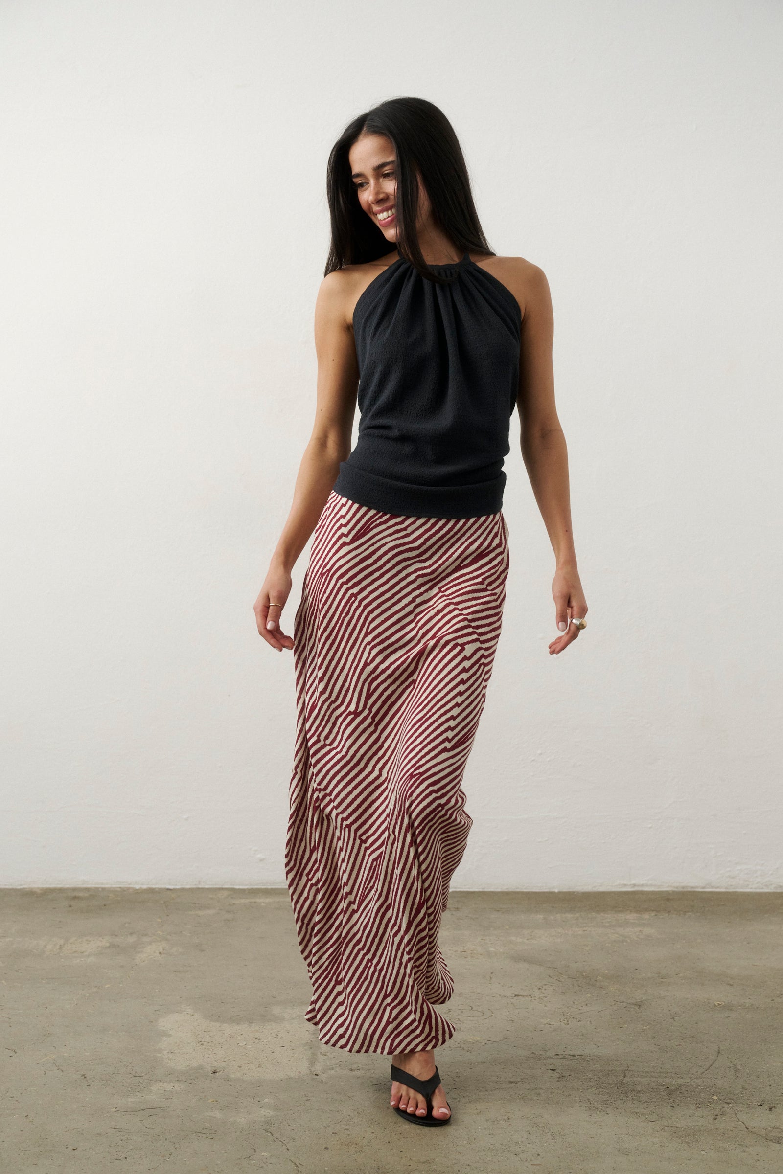 MARIE MAXI SKIRT BLACK