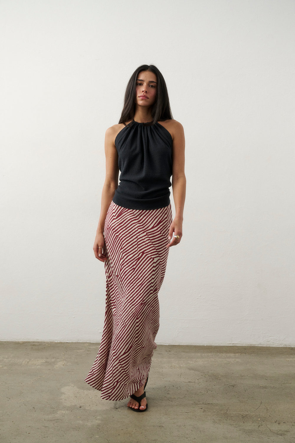 MARIE MAXI SKIRT BLACK