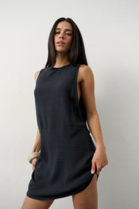 ALMOND DRESS GRAPHITE