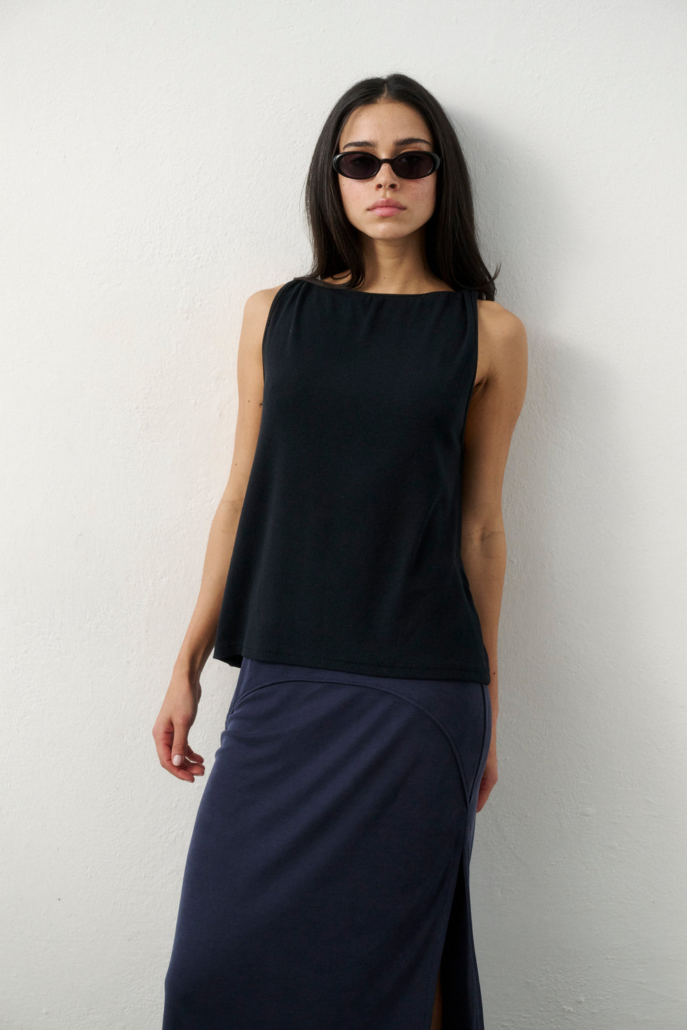 COMMON SKIRT NAVY