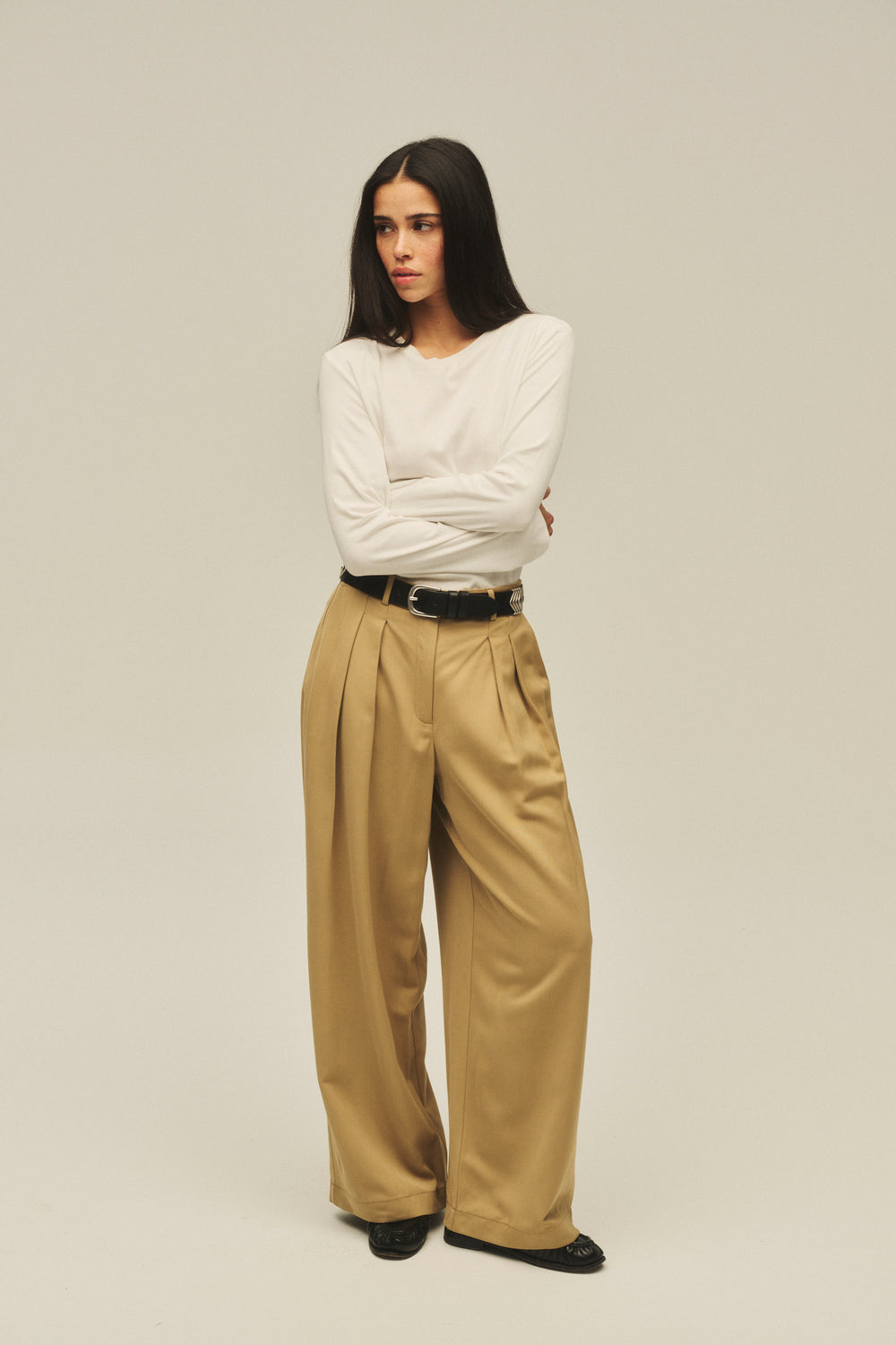 PANTALON RUE BEIGE