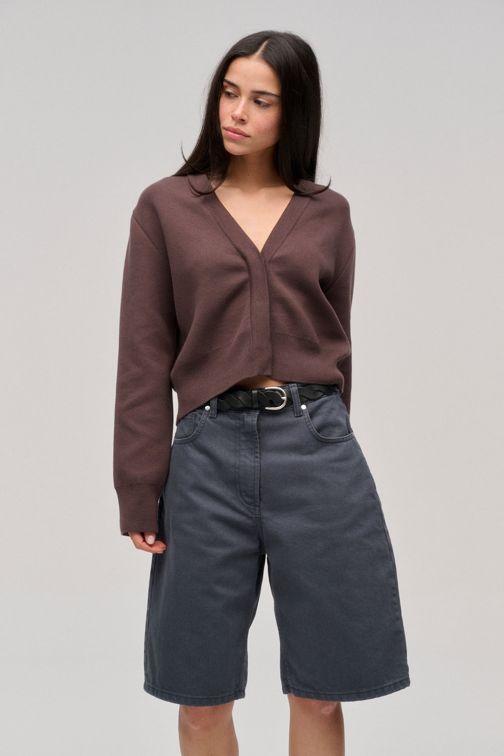 CARDIGAN ROMY MARRON