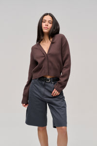 CARDIGAN ROMY MARRON