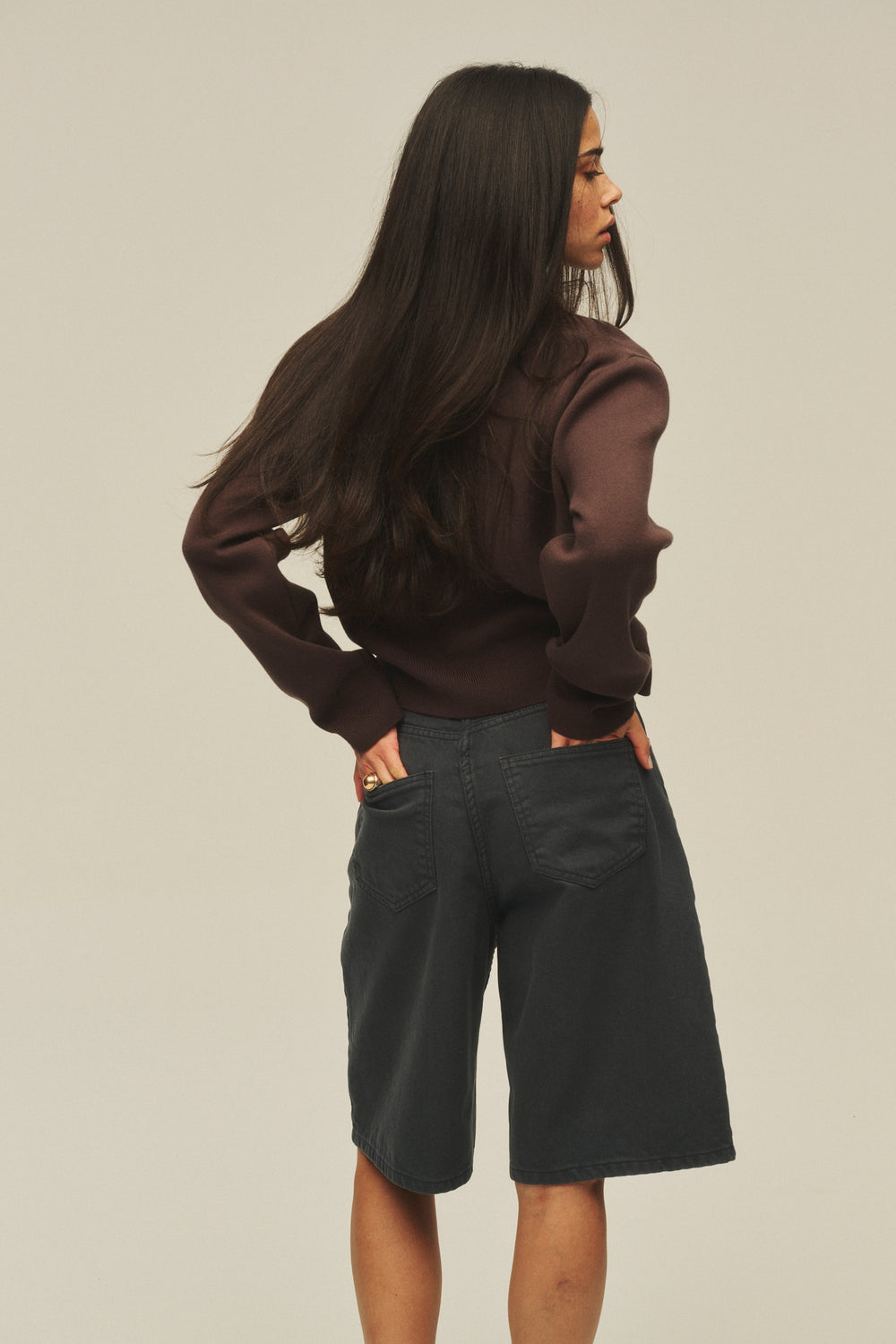 CARDIGAN ROMY MARRON