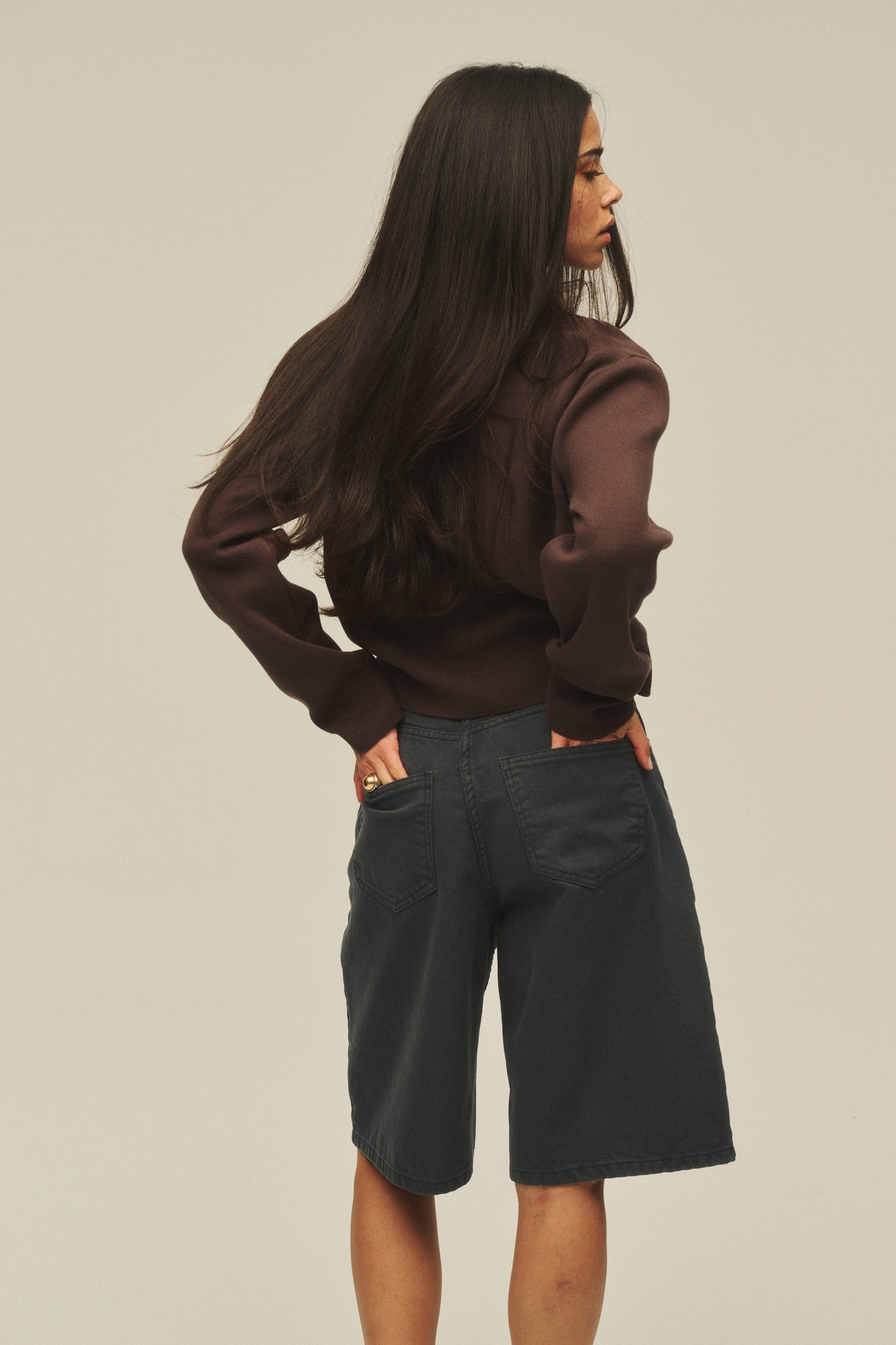 CARDIGAN ROMY MARRON