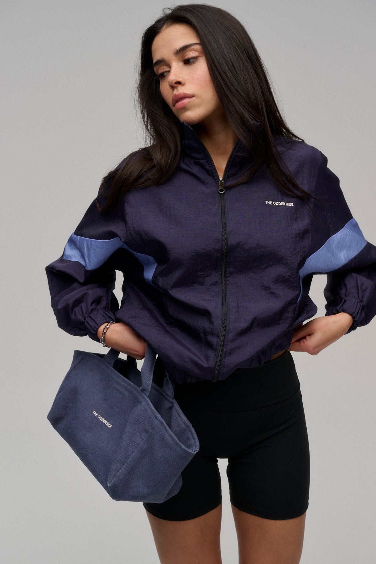 COACH JACKET NAVY