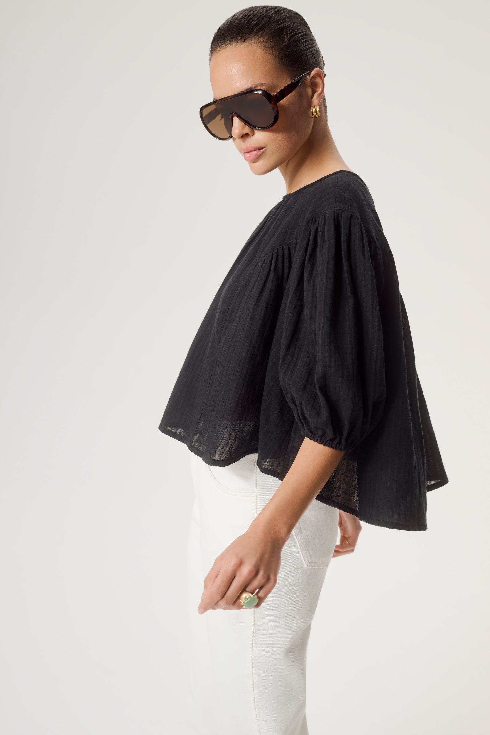 MADISON HEMD BLACK