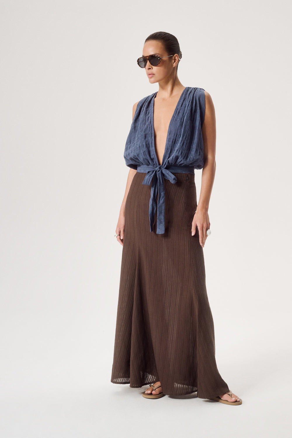 SPÓDNICA MAXI PURPLE
