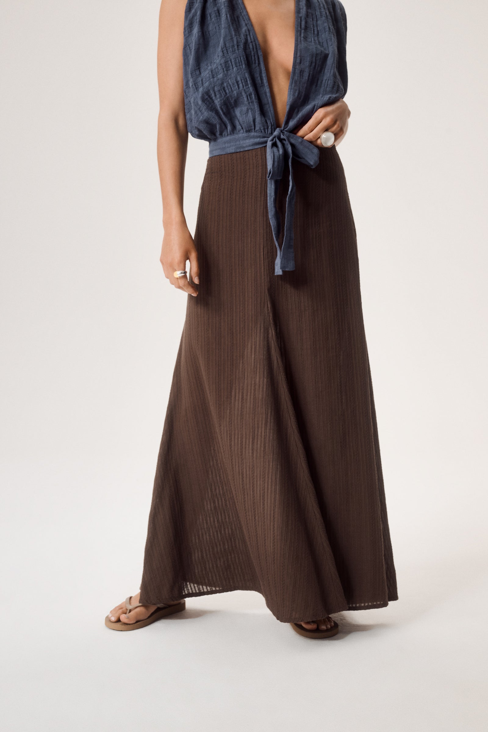 SPÓDNICA MAXI PURPLE