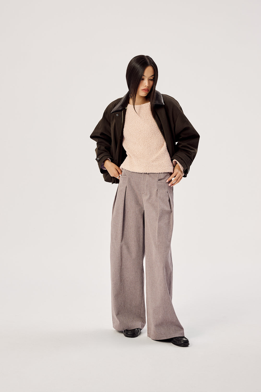 KURTKA BRETON BROWN