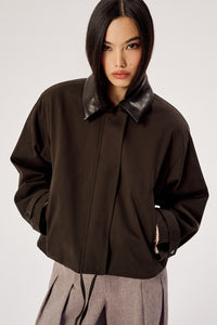 KURTKA BRETON BROWN
