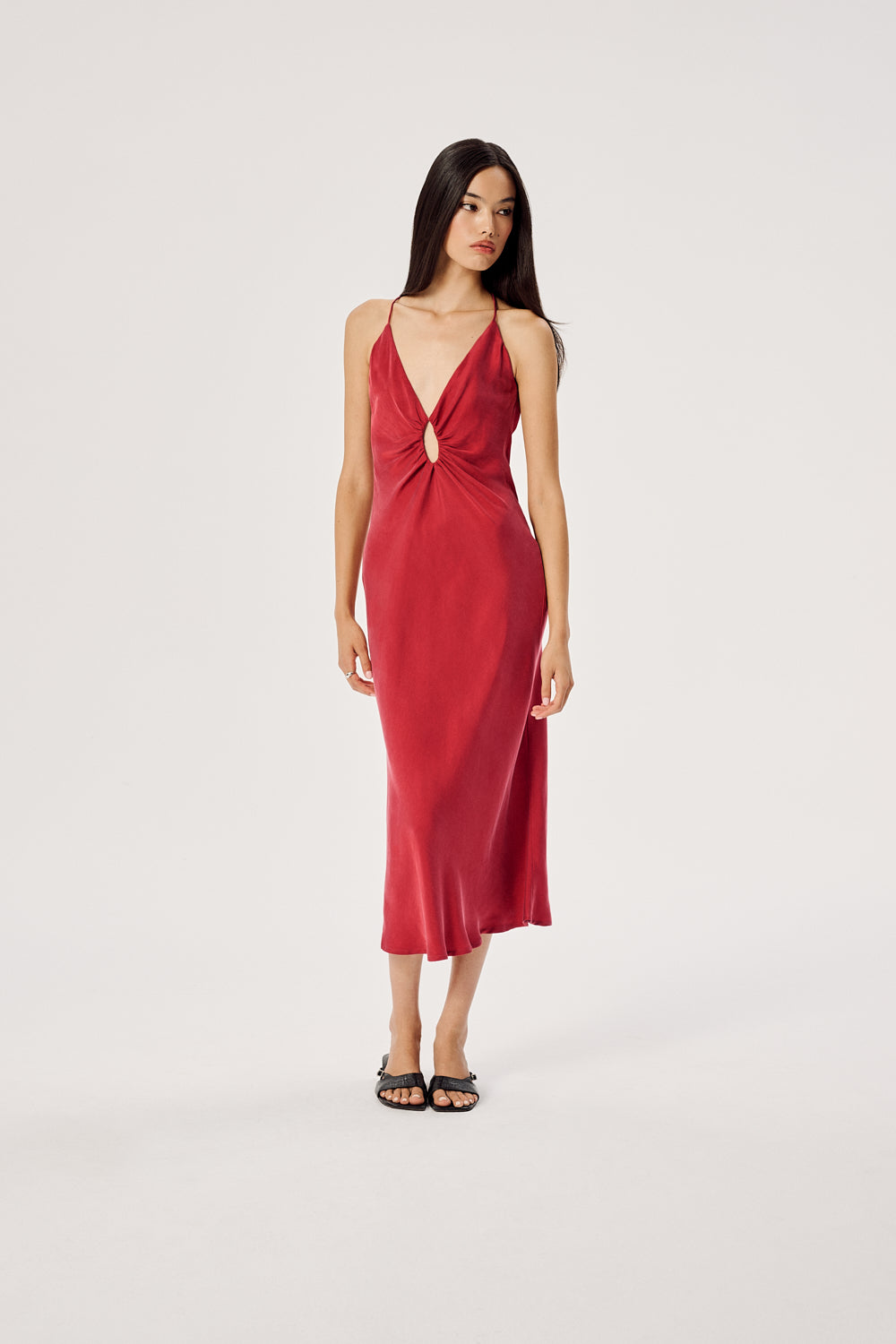 FRAISE MAXI DRESS RED