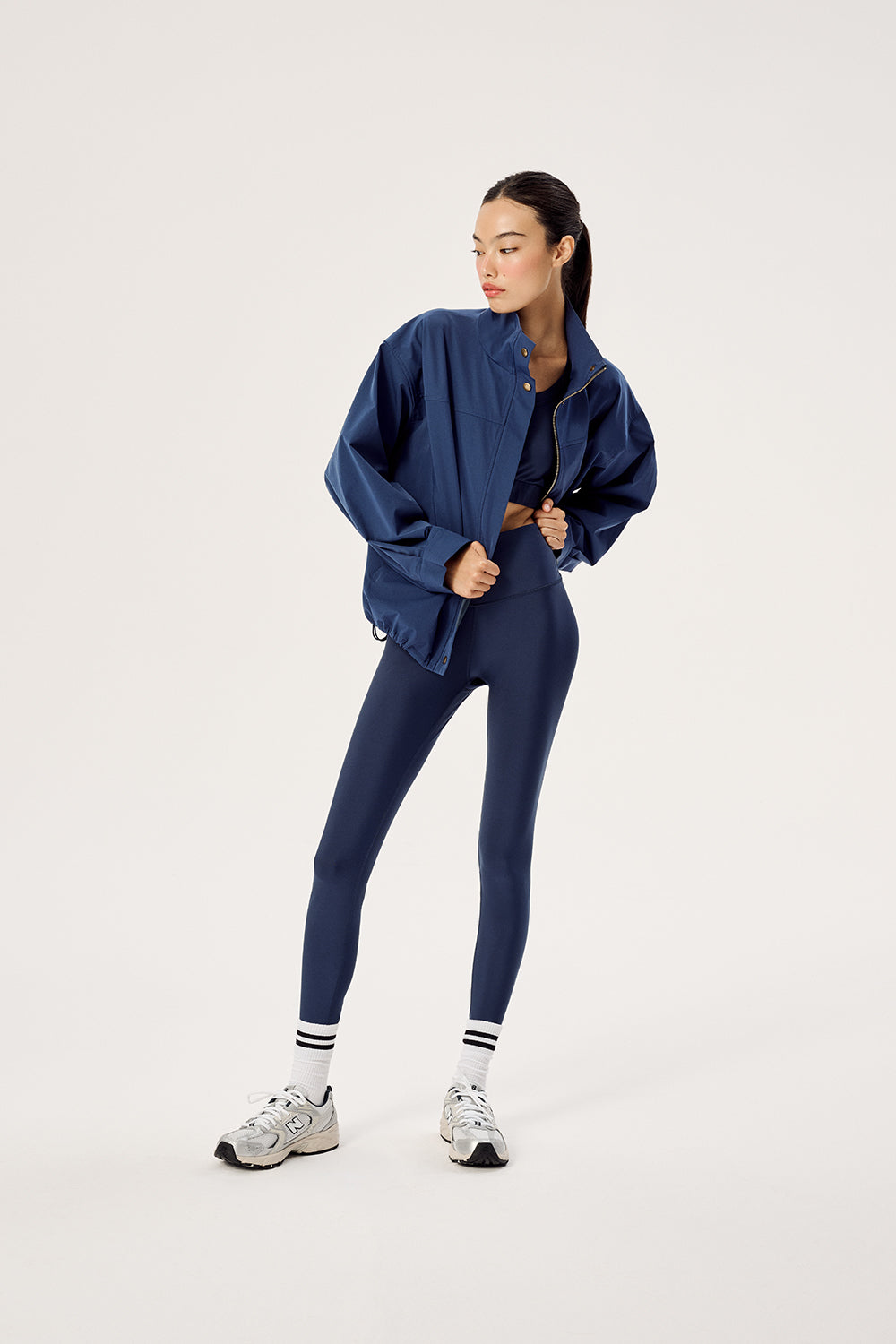 BASE NAVY JACKE