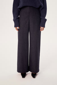 WOLLHOSE MASON NAVY KARIERT