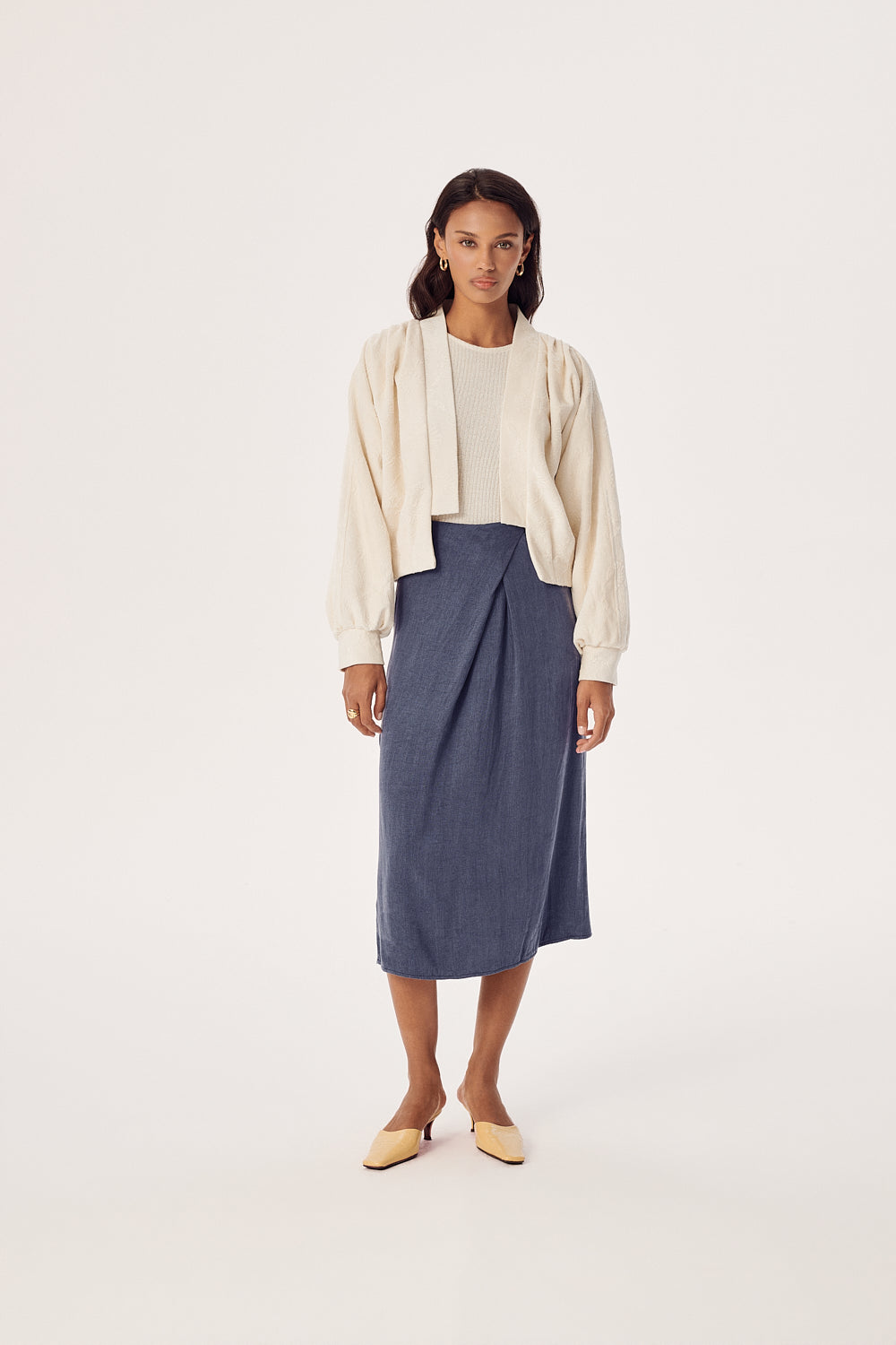 GLENN MIDI SKIRT
