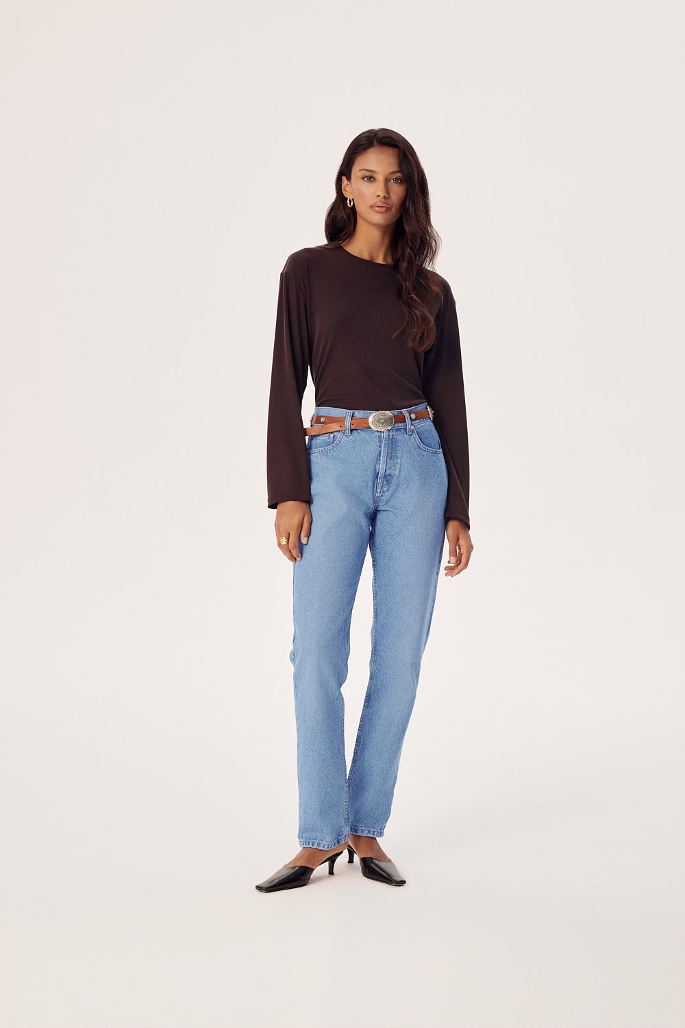 LONGSLEEVE BERRY BROWN