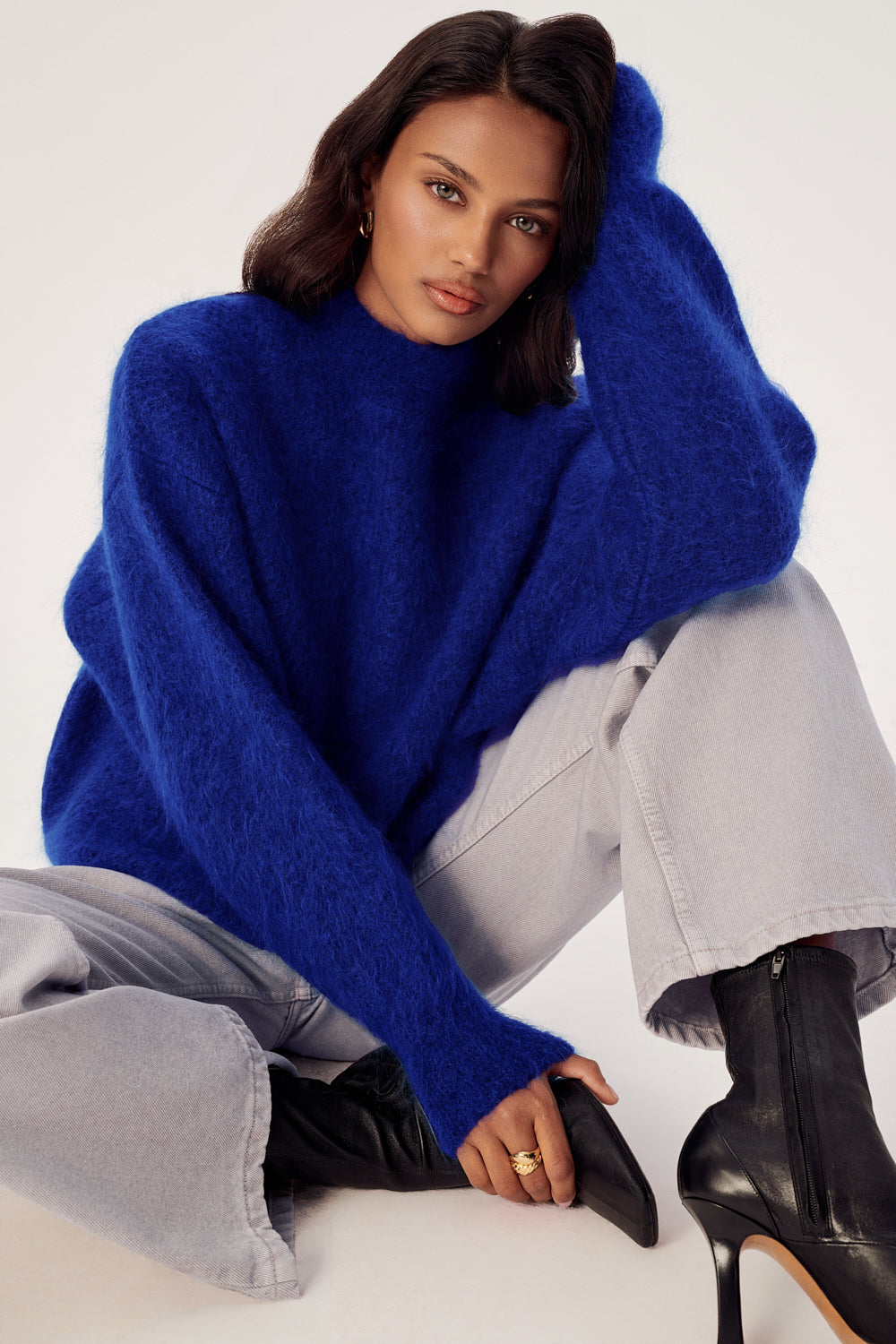 SWETER PAGODA COBALT BLUE