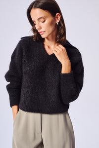PULL EN LAINE GRAPHITE ODETTE