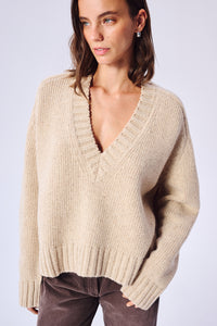 SWEATER TREA BEIGE