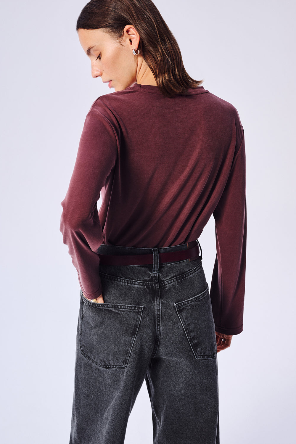 LONGSLEEVE BERRY BURGUNDY