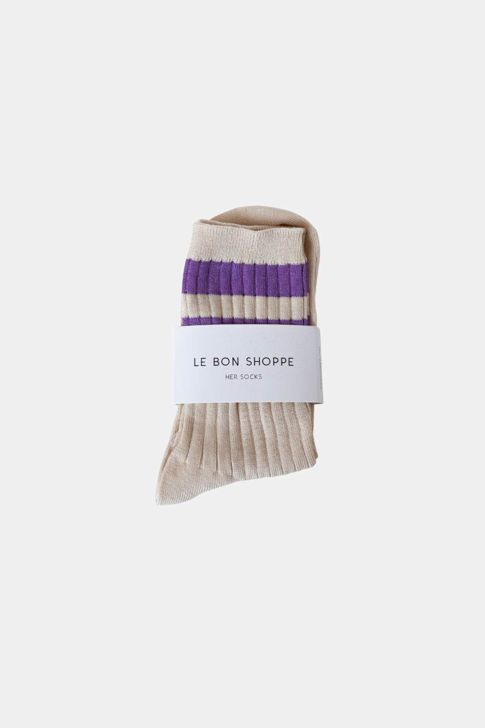 LE BON SHOPPE SOCKS HER VARSITY UBE