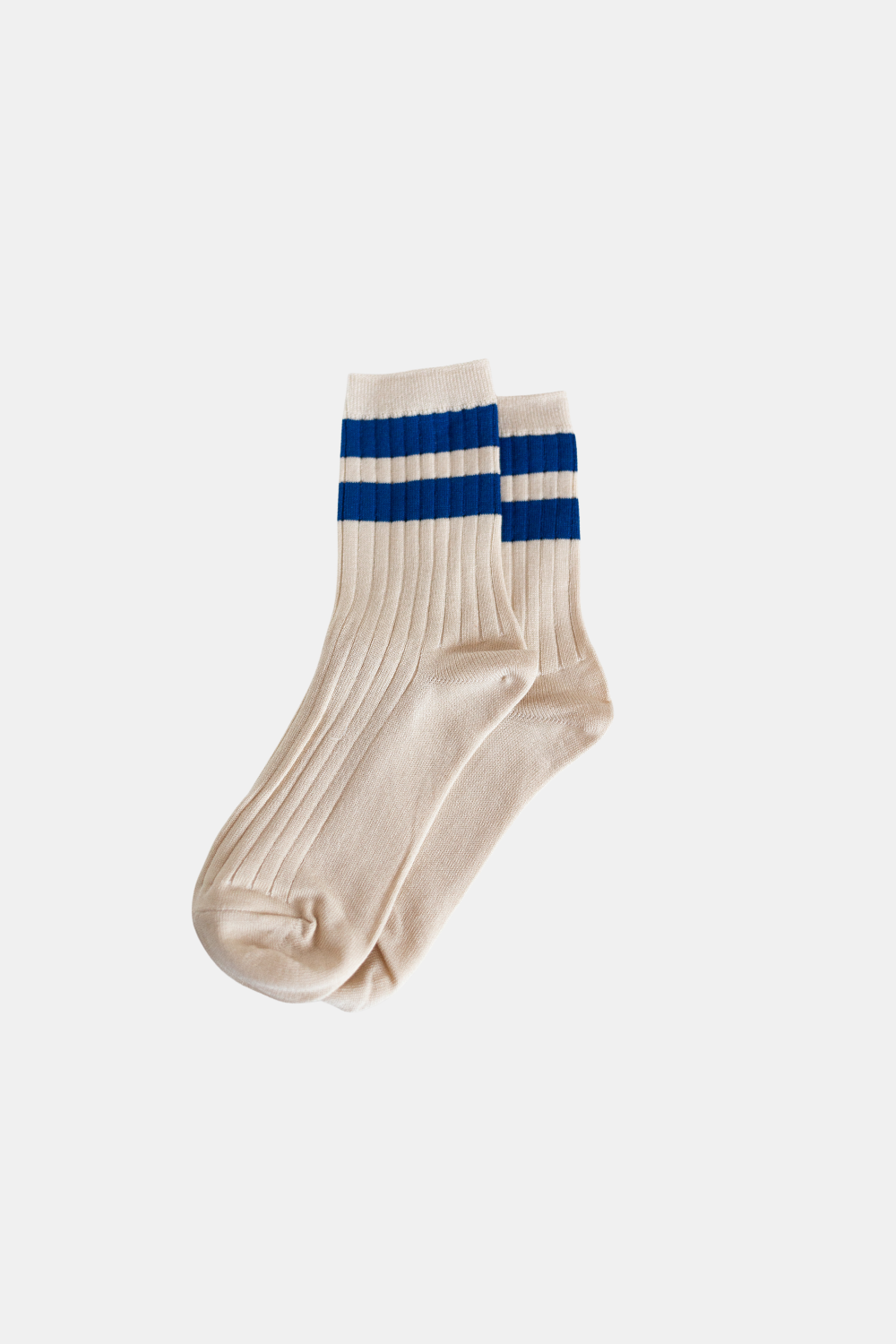 LE BON SHOPPE SOCKS HER VARSITY AZURE