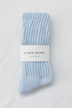 BALLET SOCKS BABY BLUE