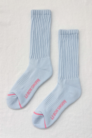 BALLET SOCKS BABY BLUE