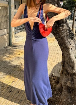 ASTRA DRESS NAVY