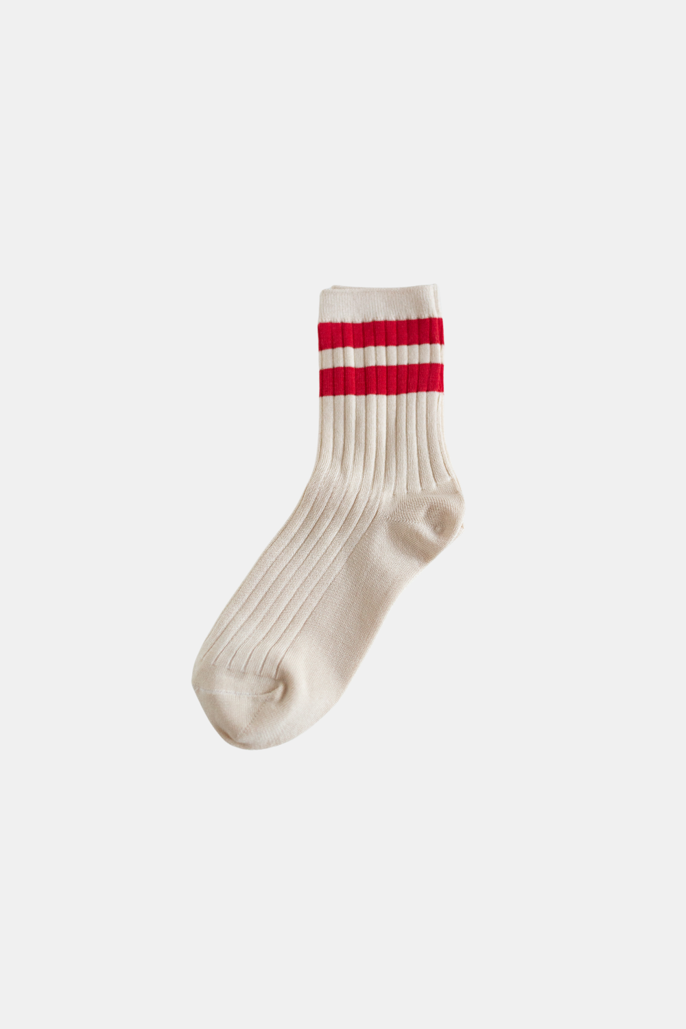 LE BON SHOPPE SOCKS HER VARSITY RED