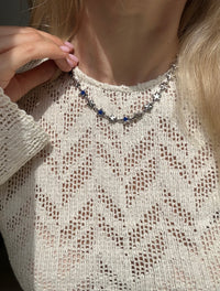 TwoJeys BLUE ENAMELED STARS Halskette