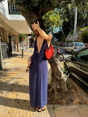 ASTRA DRESS NAVY