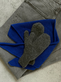 RĘKAWICZKI WEŁNIANE SNUG GRAPHITE