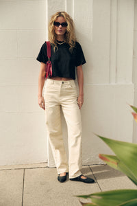 CRAFT PANTS ECRU