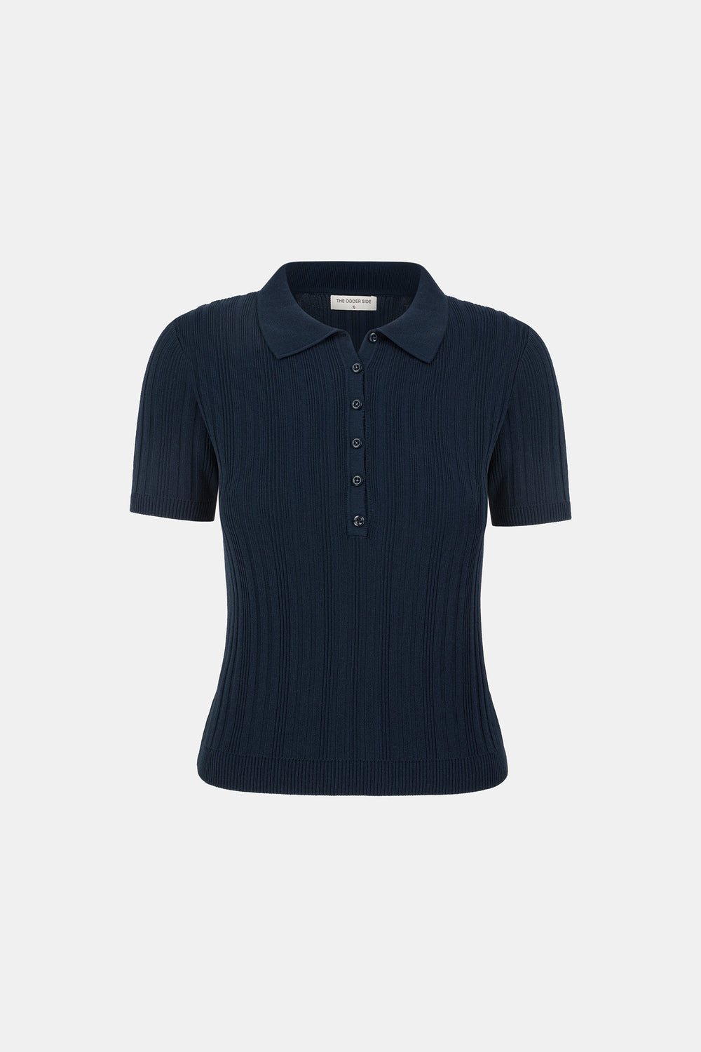 TOP DZIANINOWY TRICOT NAVY