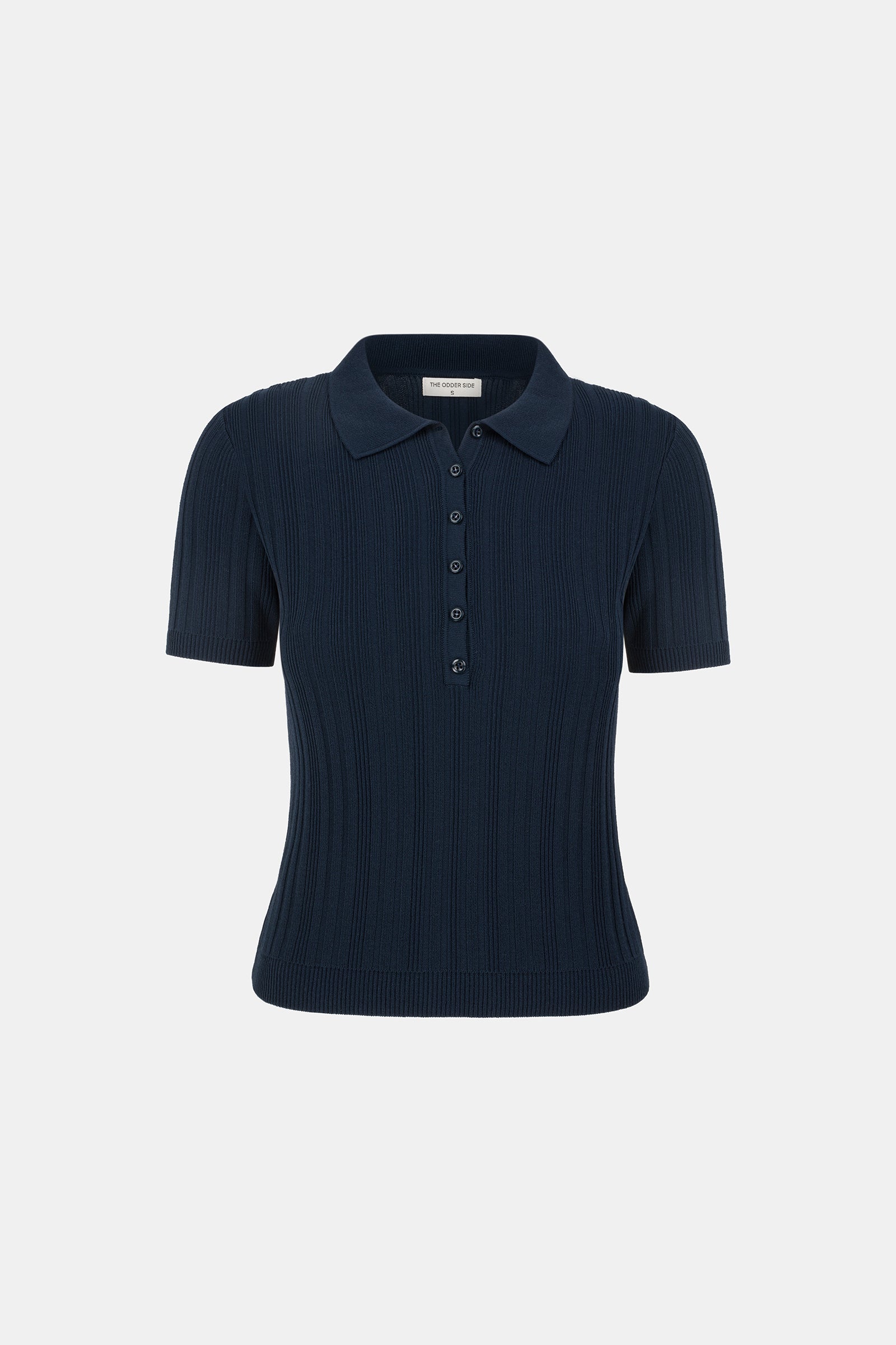 TOP DZIANINOWY TRICOT NAVY