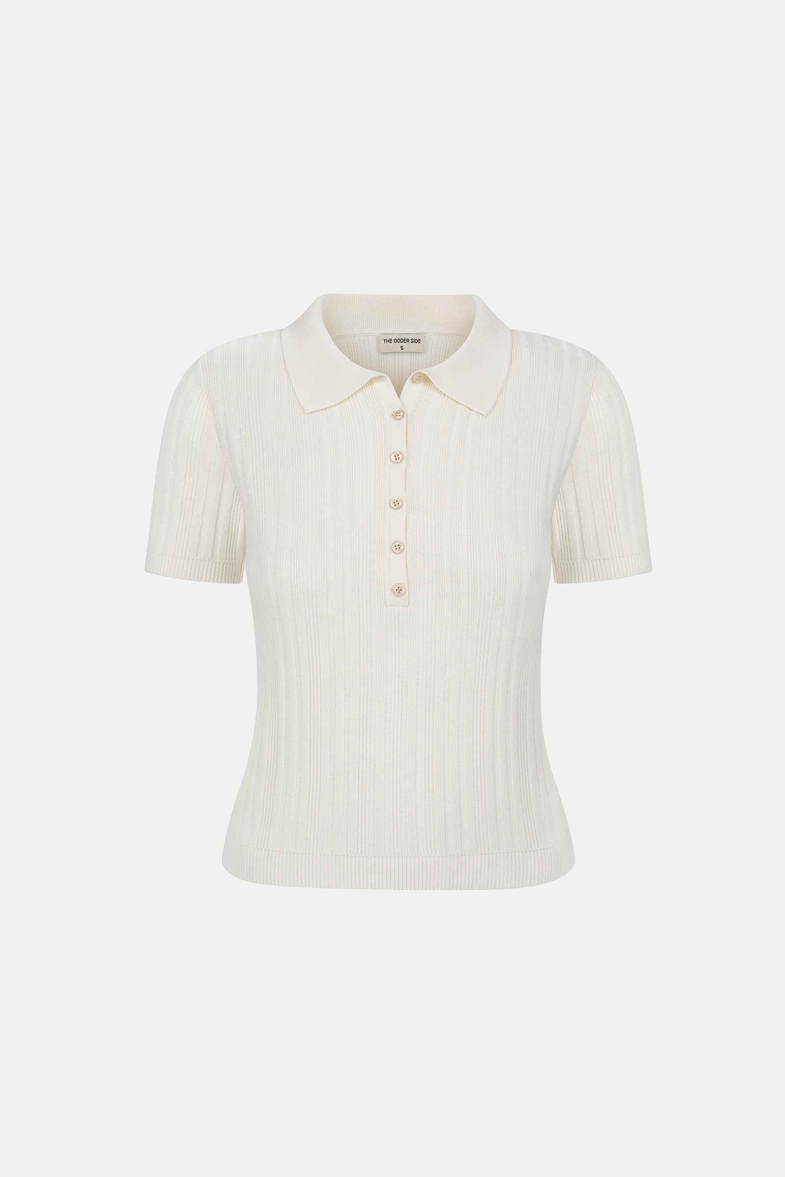 TOP DZIANINOWY TRICOT ECRU